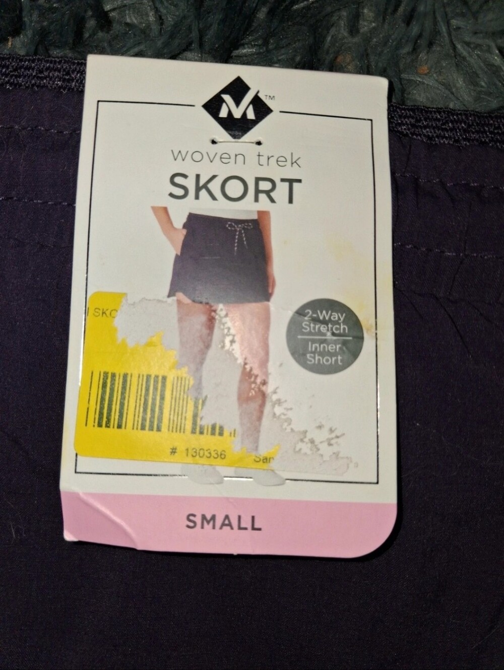 Woven Trek Skort – Women's Small, Deep Purple